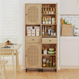 Tangkula Tall Bathroom Storage Cabinet