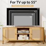 Tangkula Boho TV Stand up to 55”