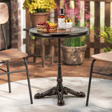 Tangkula 24" Round Patio Dining Table