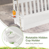 2 Person Hanging Porch Swing - Tangkula