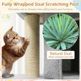 Tangkula Small Cat Tree for Indoor Cats 26 Inch Cat Tower with Sisal Scratching Posts