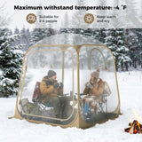 Tangkula All Weather Sports Tent for 2-4 People