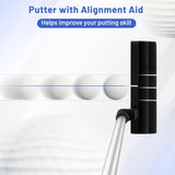 Tangkula Men's Complete Golf Clubs and Bag Set with Headcovers and Putter