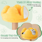 Tangkula Fruit Cat Tree with Scratching Posts