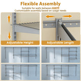 Tangkula 4 to 8 FT Custom Closet System