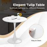 Tangkula 5-Piece Dining Table Set for 4, Kitchen Table Set with Seat & Solid Wood Legs