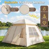 Tangkula 4 Person Camping Tent