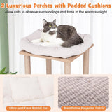 Tangkula 47 Inch Sports Themed Cat Tower with Jute Scratching Posts