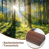 Tangkula 2-Tier Water Fountain Outdoor for Garden Patio Backyard, Fir Wood