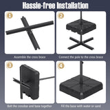 Tangkula Cantilever Umbrella Base for Outdoor Patio