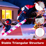 Tangkula Lighted Christmas Decoration Penguins