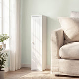 Tangkula Slim Bathroom Storage Cabinet with Door