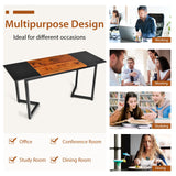 Tangkula 63 Inch Large Home Office Computer Desk