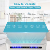 Portable Evaporative Air Cooler, 3 in 1 Swamp Cooler with Remote Control