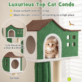 Cactus Cat Tree for Indoor Cat - Tangkula