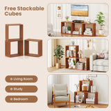 Tangkula 3 Cube Storage Organizers for Small Spaces