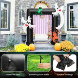 Tangkula 7.5 FT Halloween Inflatable Archway, Blow-up Halloween Decorations