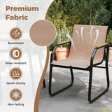 Tangkula 5 Pieces Patio Dining Sets