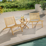 Tangkula Teak Wood Outdoor Accent Chairs for Patio Lawn Garden Backyard Deck