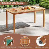 Tangkula 5 Piece Patio Dining Set for 4