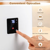 Tangkula 18 L Large Blanket Towel Warmer with LED Display for Bathroom