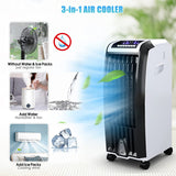 Bladeless Air Cooling Fan with Remote Control, 3 Modes