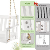 2 Person Hanging Porch Swing - Tangkula