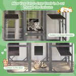 Tangkula Catio Outdoor Cat Enclosure Large