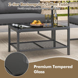 Tangkula 4/8 Pieces Patio Furniture Set
