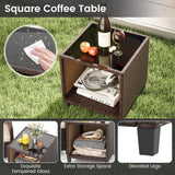 Tangkula Outdoor Patio Furniture Set