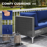 Tangkula 7 Piece Outdoor Furniture Set