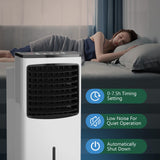 Portable Cooling Fan with Remote Control, 3-Mode, 3-Speed and 7.5H Timer Function