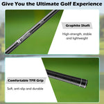9 Pieces Men's Complete Golf Club Set Right Handed - Tangkula