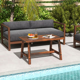 Tangkula Outdoor Coffee Table