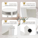 Tangkula Round Coffee Table