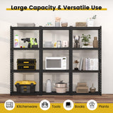 Tangkula 4-Tier Garage Storage Shelves for Warehouse Kitchen Pantry Basement, 27.5" x 12" x 60"