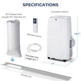 3 in 1 Air Cooler with Fan & Dehumidifier (12000BTU)