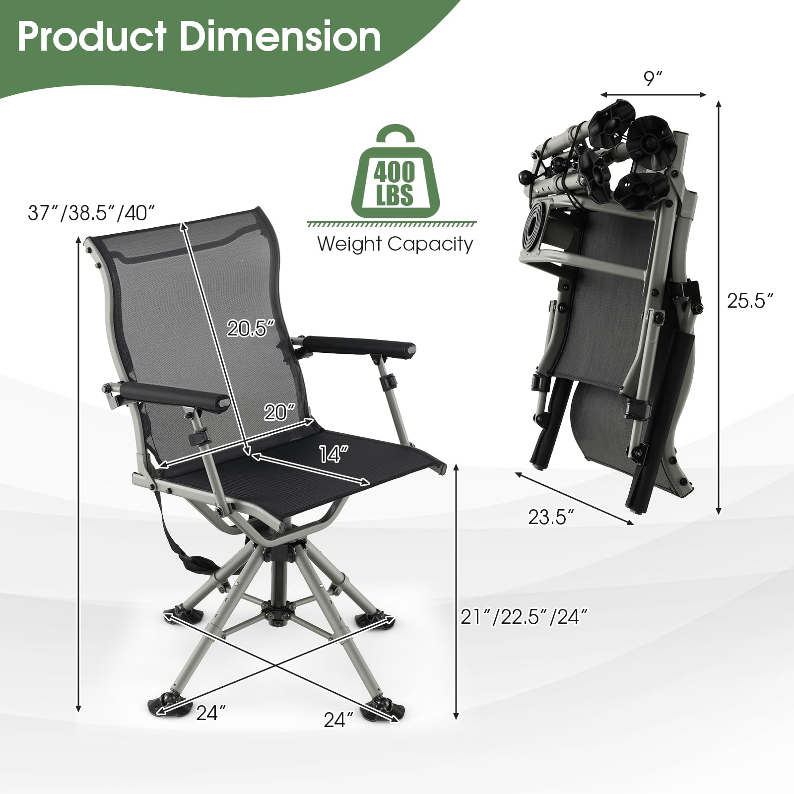 360 degree bungee chair best sale