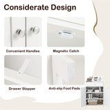 Tangkula Bathroom Storage Cabinet（Cabinet & Drawer）
