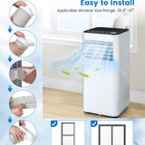 10000 BTU Portable Air Conditioner, with Fan & Dehumidifier Mode, Quiet AC Unit with Sleep Mode