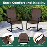 Tangkula Set of 2/4 Patio Chairs