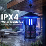 Tangkula Bug Zapper Outdoor Mosquito Killer Fly Traps with 3 Adjustable Lighting Modes