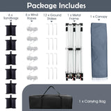 Tangkula 10x20 Ft Pop Up Canopy