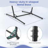 Tangkula Adjustable Hammock Chair with Stand