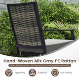 Tangkula Patio Wicker Chairs