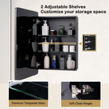 Tangkula Bathroom Medicine Cabinet with Mirror