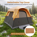 Tangkula 6-Person Camping Tent  for Family Camping & Hiking