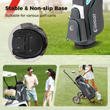 Tangkula Golf Cart Bag with 14-Way Divider Top
