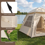 Tangkula 4 Person Camping Tent
