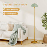 Tangkula 64”H Tall Standing Lamp with Adjustable Lamp Head and Foot Switch